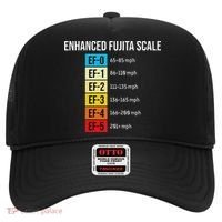 Enhanced Fujita Scale Meteorologist Meteorology Weather Hat thumb 0