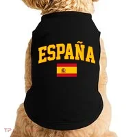 Espana Flag Spain Pride Doggie Tank thumb 0