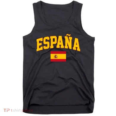 Espana Flag Spain Pride Tank Top