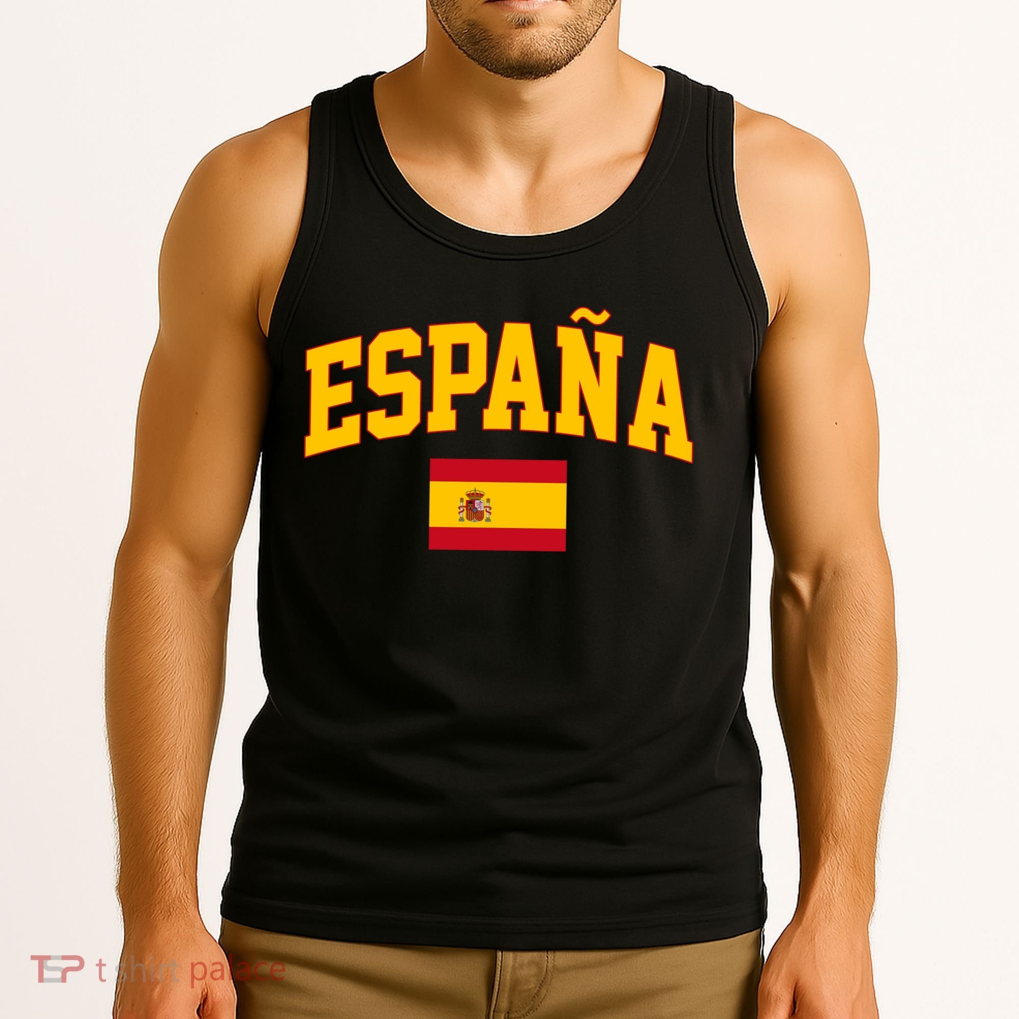 Espana Flag Spain Pride Tank Top