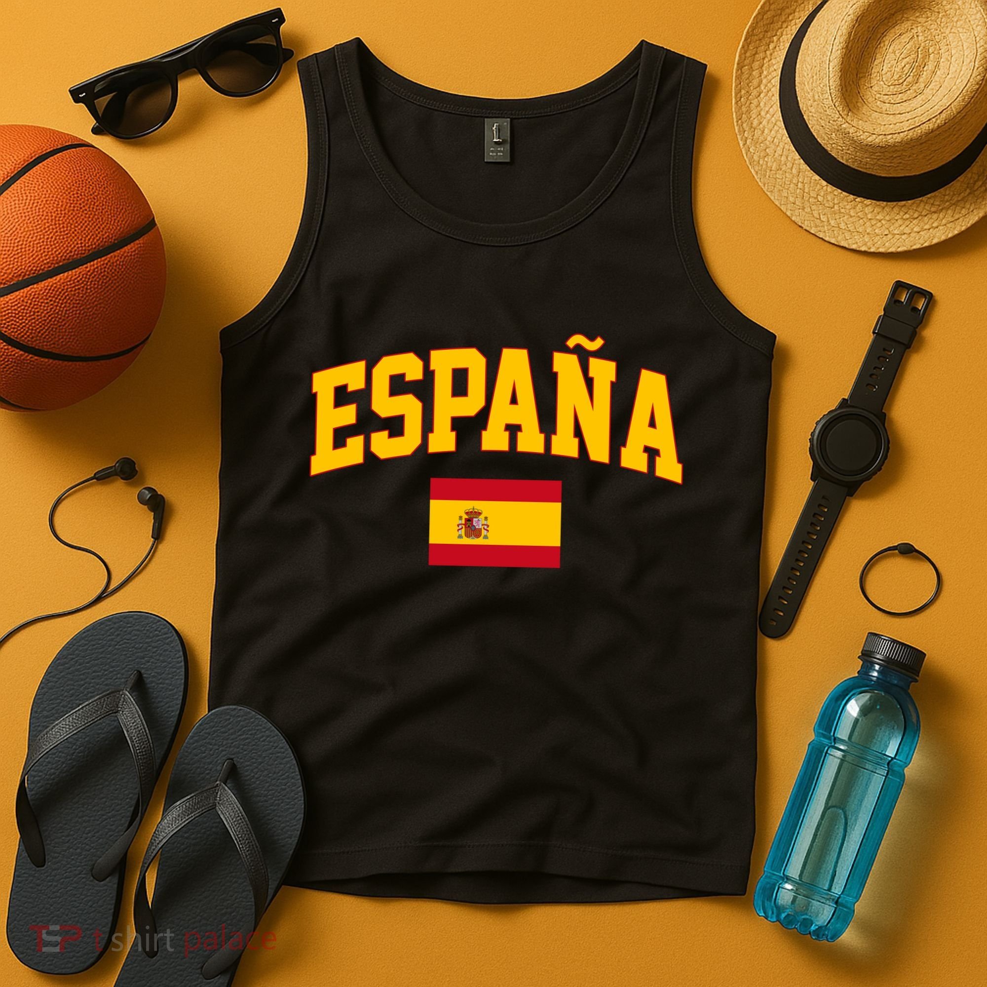 Espana Flag Spain Pride Tank Top