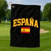 Espana Flag Spain Pride Golf Towel thumb 1