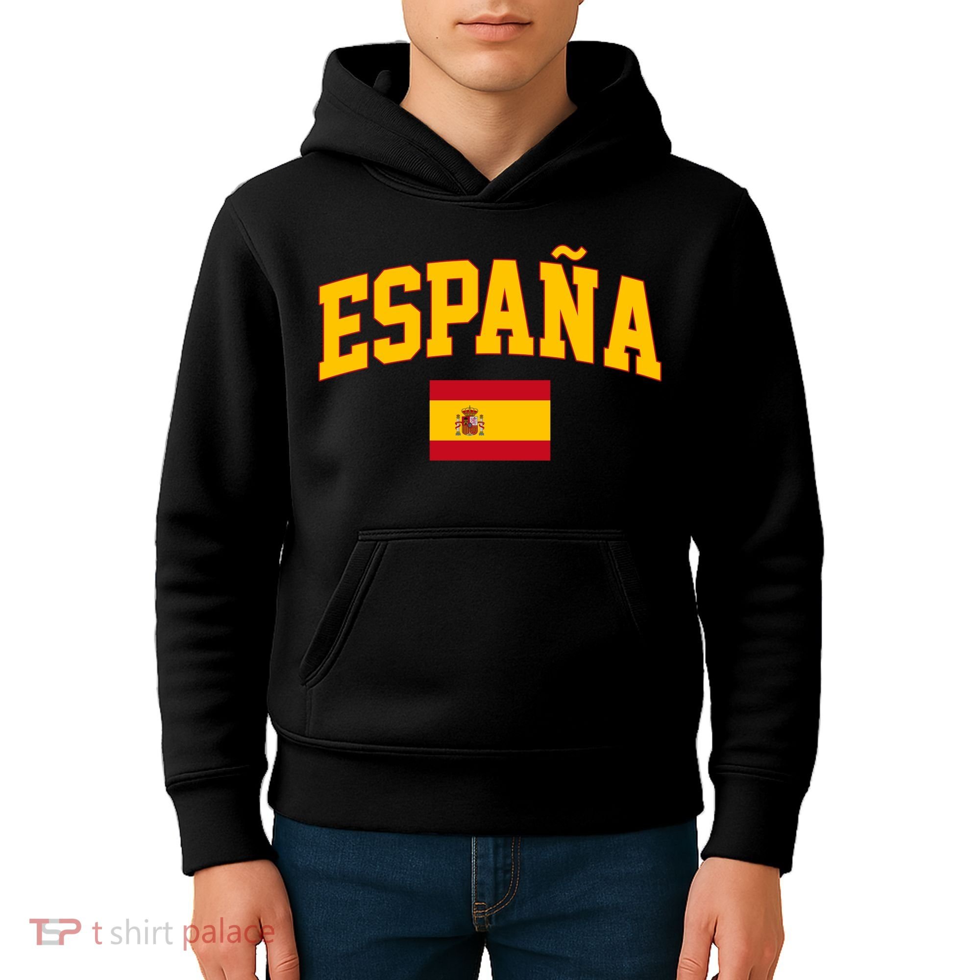 Espana Flag Spain Pride Kids Hoodie