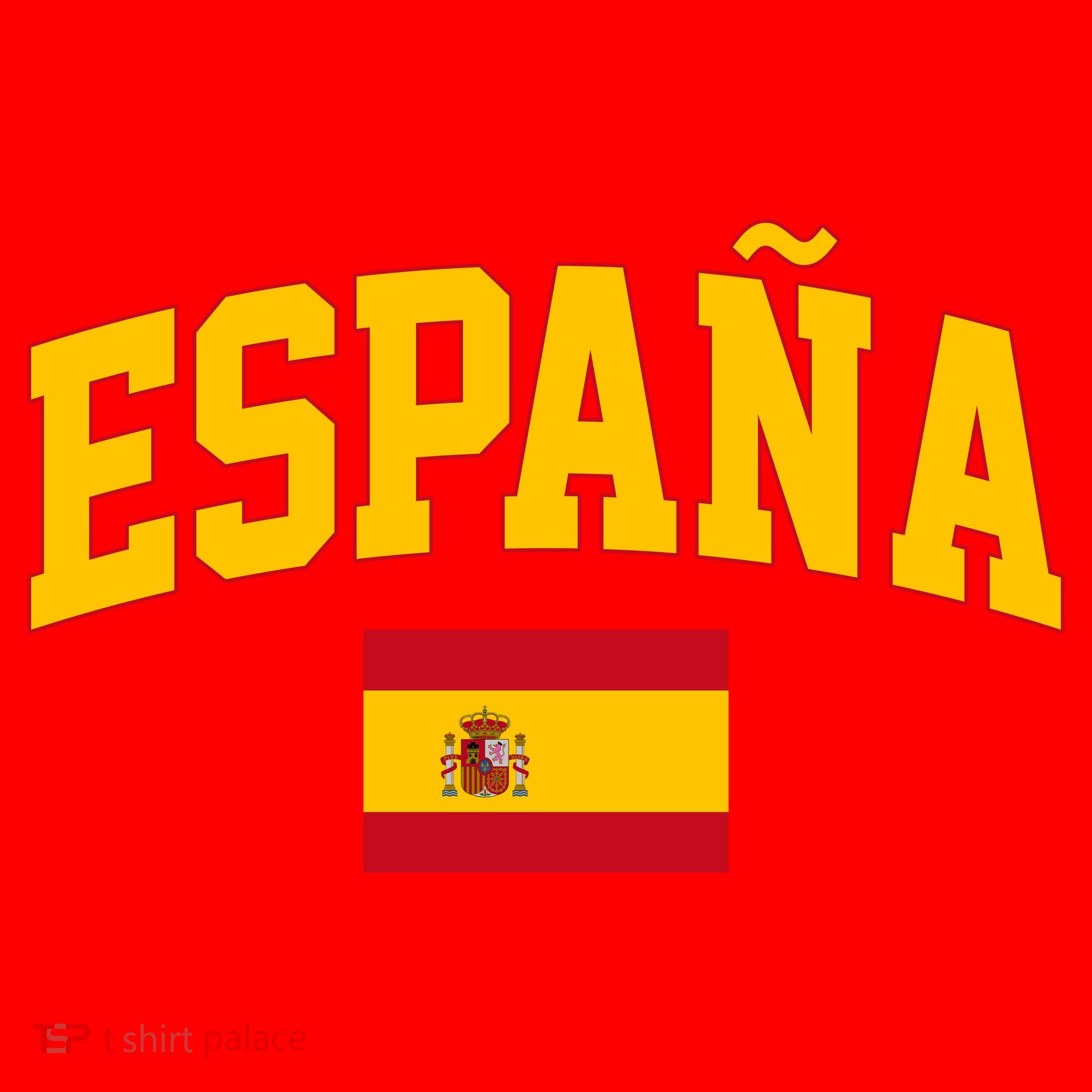 Espana Flag Spain Pride Santa Hat
