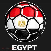 Egypt Flag Soccer Ball Vintage T-Shirt thumb 7