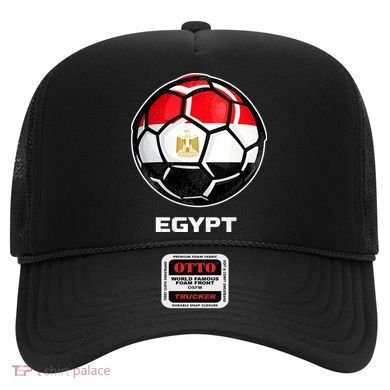 Egypt Flag Soccer Ball Vintage Hat