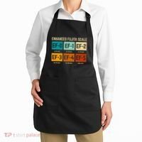 Enhanced Fujita Scale Tornado For Retro Storm Chaser Apron thumb 2