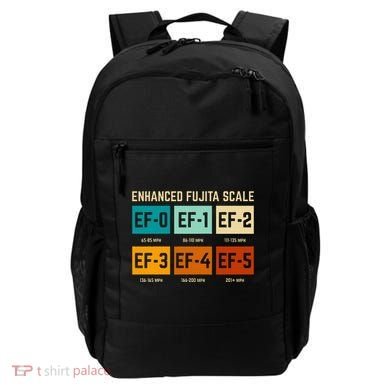 Enhanced Fujita Scale Tornado For Retro Storm Chaser Backpack