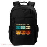 Enhanced Fujita Scale Tornado For Retro Storm Chaser Backpack thumb 0