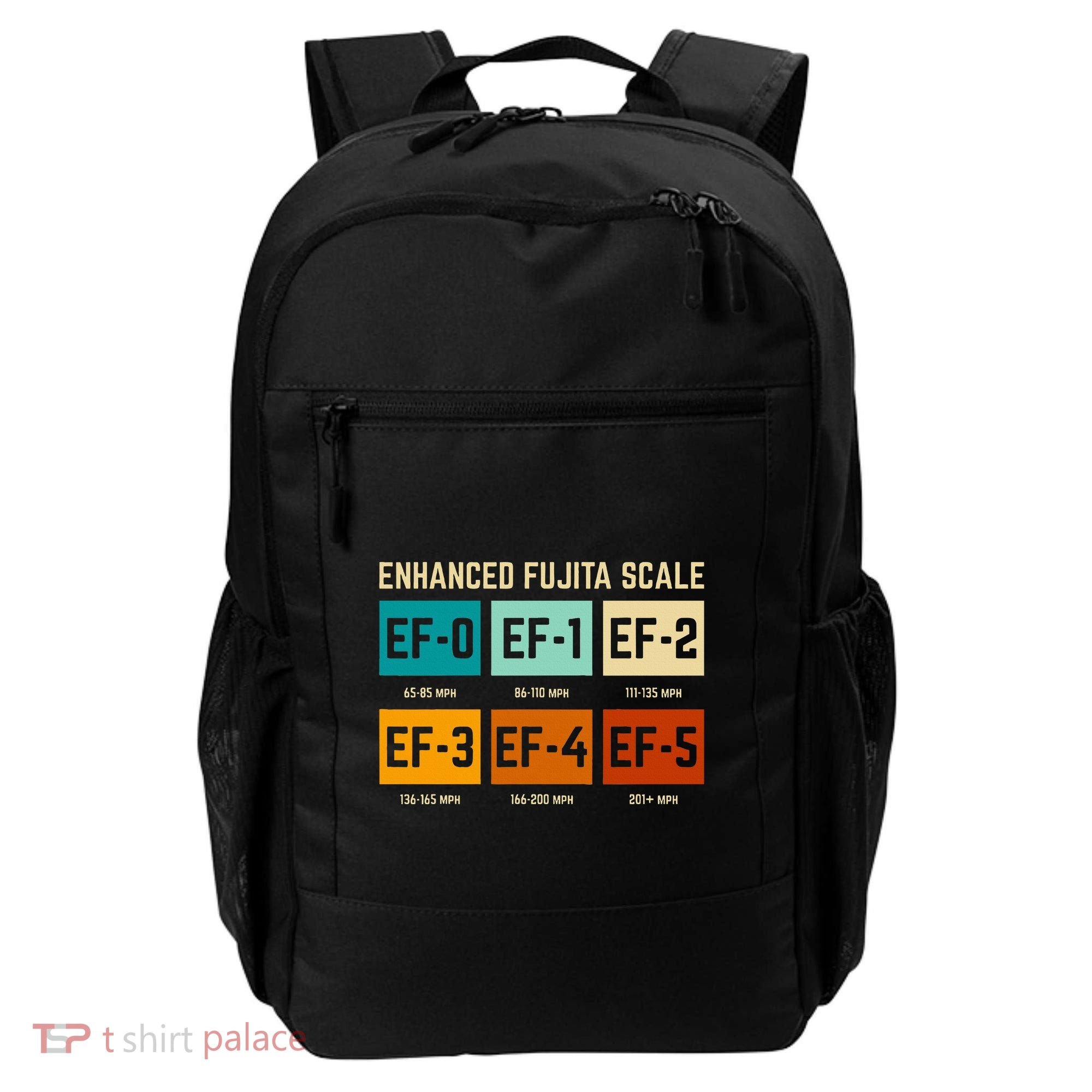 Enhanced Fujita Scale Tornado For Retro Storm Chaser Backpack