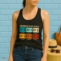 Enhanced Fujita Scale Tornado For Retro Storm Chaser Women's Tank Top thumb 2