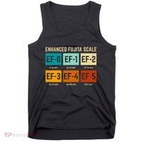 Enhanced Fujita Scale Tornado For Retro Storm Chaser Tank Top thumb 0