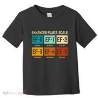 Enhanced Fujita Scale Tornado For Retro Storm Chaser Toddler T-Shirt thumb 0