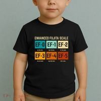 Enhanced Fujita Scale Tornado For Retro Storm Chaser Toddler T-Shirt thumb 2
