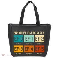 Enhanced Fujita Scale Tornado For Retro Storm Chaser Tote Bag thumb 0