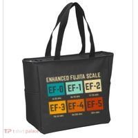 Enhanced Fujita Scale Tornado For Retro Storm Chaser Tote Bag thumb 2