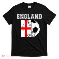 England Flag Soccer Futbol Football T-Shirt thumb 0