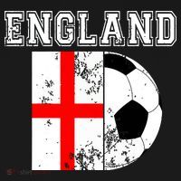 England Flag Soccer Futbol Football Women's Hoodie thumb 2