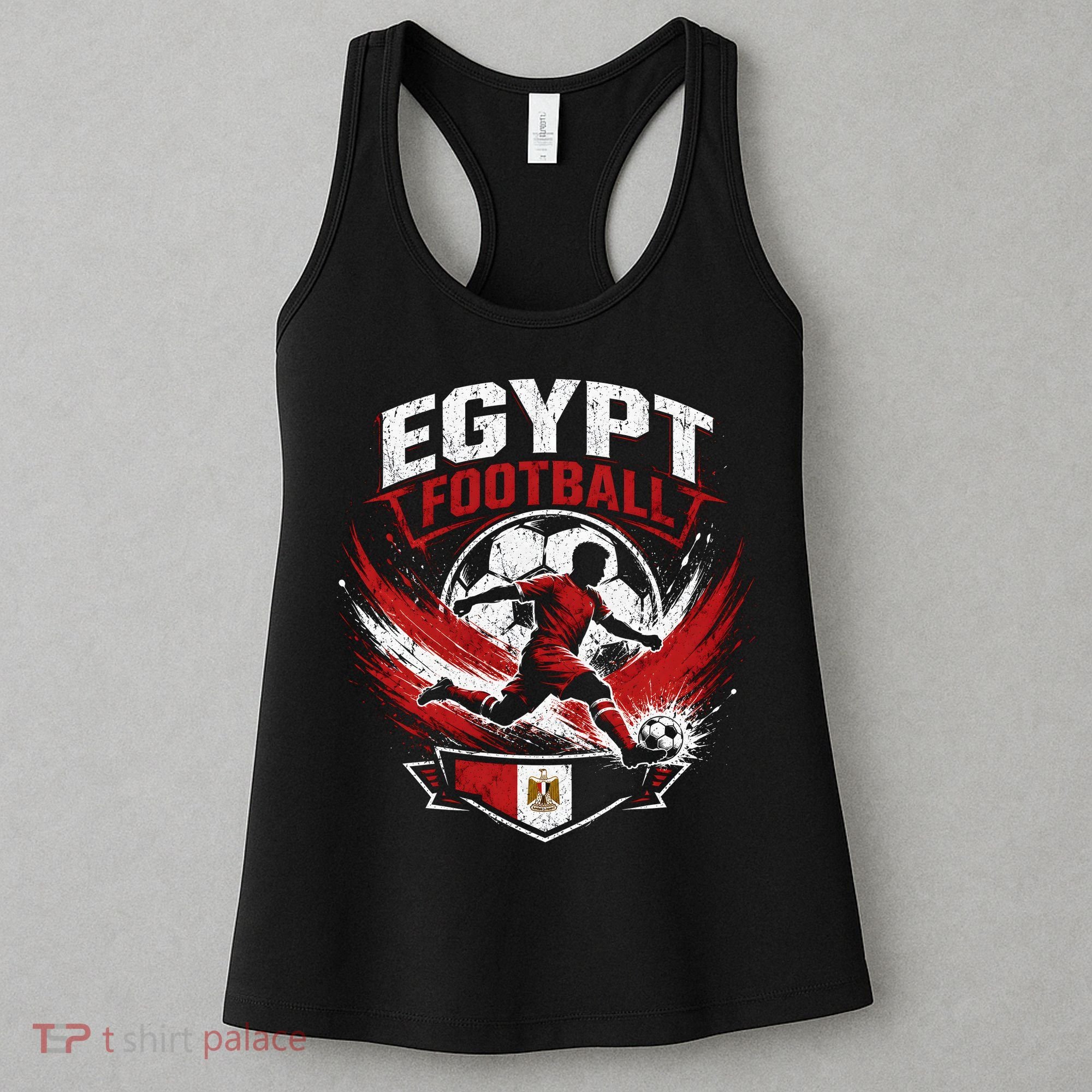 Egypt Football Soccer Player Team Fan Women's Tank Top
