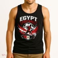Egypt Football Soccer Player Team Fan Tank Top thumb 3