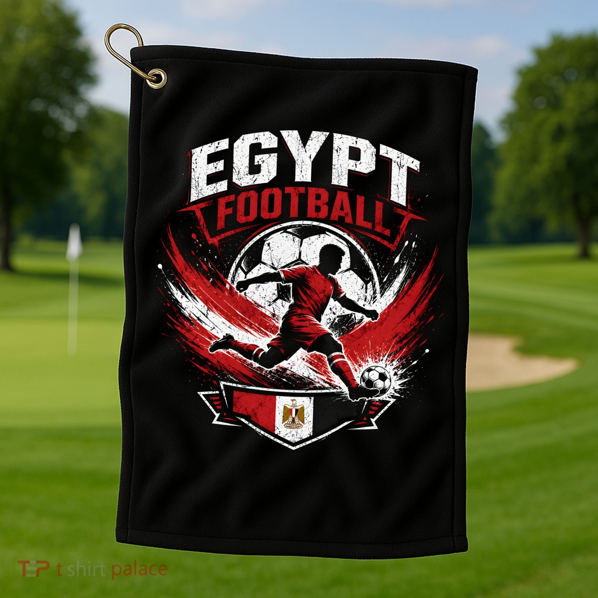 Egypt Football Soccer Player Team Fan Golf Towel
