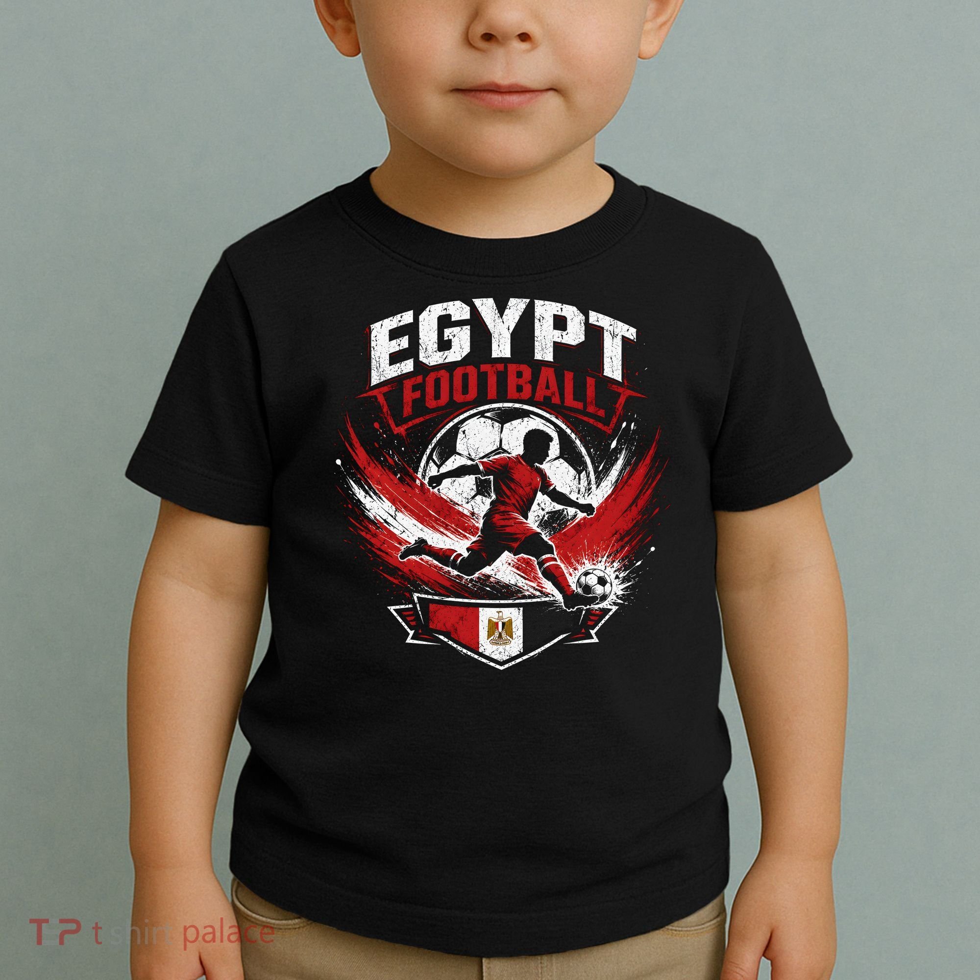 Egypt Football Soccer Player Team Fan Toddler T-Shirt