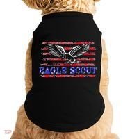 Eagle Flag Scout Gift Doggie Tank thumb 0