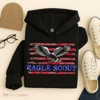Eagle Flag Scout Gift Hoodie thumb 4