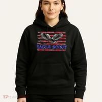 Eagle Flag Scout Gift Hoodie thumb 5