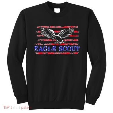 Eagle Flag Scout Gift Sweatshirt