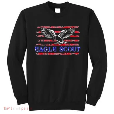 Eagle Flag Scout Gift Sweatshirt