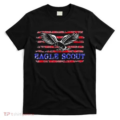 Eagle Flag Scout Gift T-Shirt