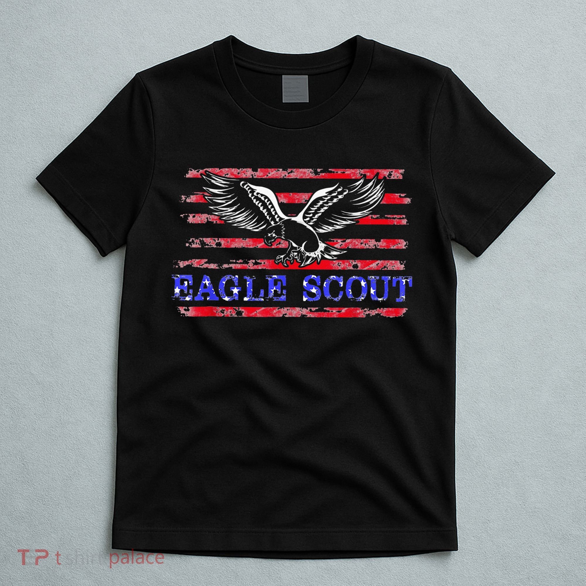 Eagle Flag Scout Gift T-Shirt