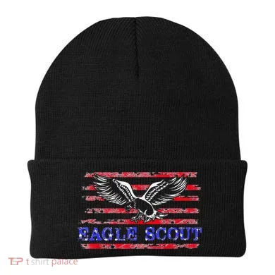 Eagle Flag Scout Gift Beanie