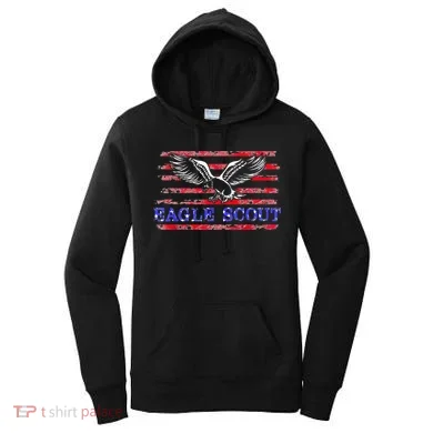 Eagle Flag Scout Gift Women's Hoodie