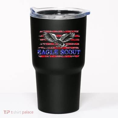 Eagle Flag Scout Gift Tumbler