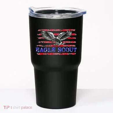 Eagle Flag Scout Gift Tumbler