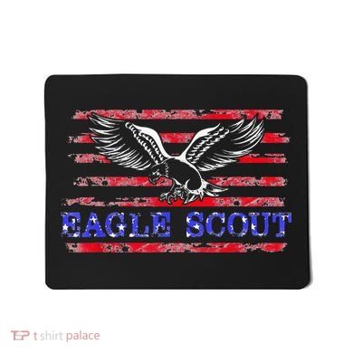 Eagle Flag Scout Gift Mousepad