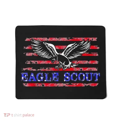 Eagle Flag Scout Gift Mousepad