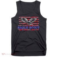 Eagle Flag Scout Gift Tank Top thumb 0