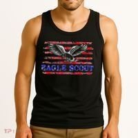 Eagle Flag Scout Gift Tank Top thumb 3