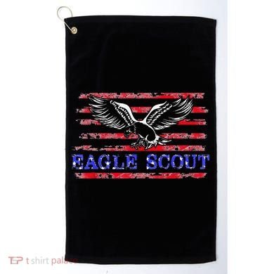 Eagle Flag Scout Gift Golf Towel