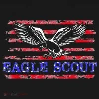 Eagle Flag Scout Gift Women's T-Shirt thumb 6