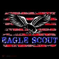 Eagle Flag Scout Gift Kids Hoodie thumb 5