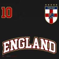England Football Team Cute Gift Number 10 English Flag Soccer Women's Hoodie thumb 2
