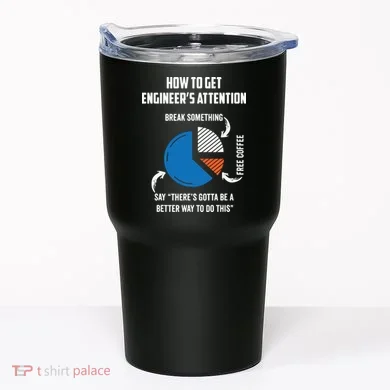 Engineer Funny Tee For Electrical Mechanical Civil Computer Tumbler