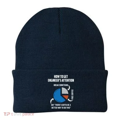 Engineer Funny Tee For Electrical Mechanical Civil Computer Beanie