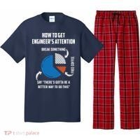 Engineer Funny Tee For Electrical Mechanical Civil Computer Pajama Set thumb 0