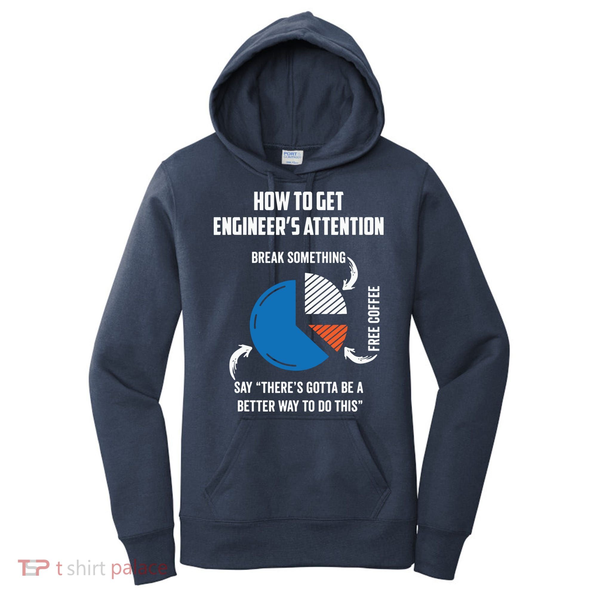 Engineer Funny Tee For Electrical Mechanical Civil Computer Women's Hoodie