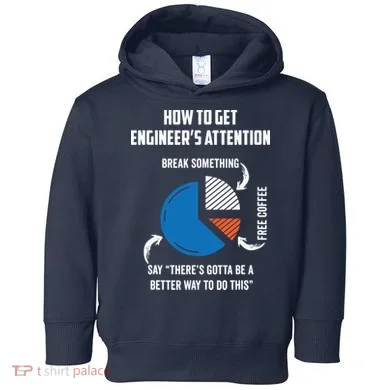 Engineer Funny Tee For Electrical Mechanical Civil Computer Toddler Hoodie